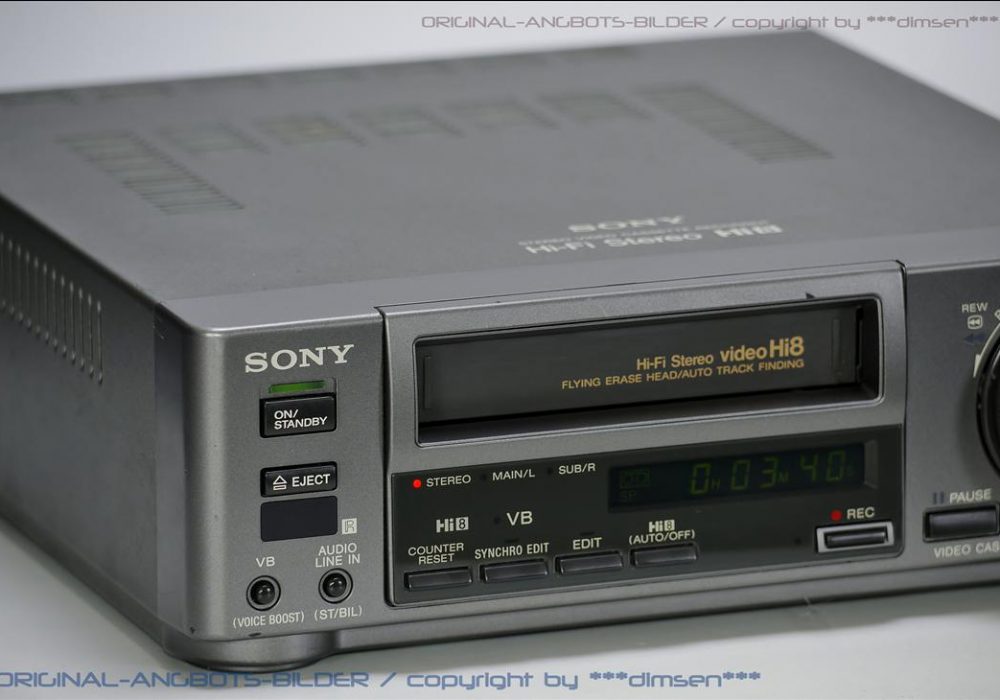 索尼 SONY EV-C500E Hi-8 立体声录像机