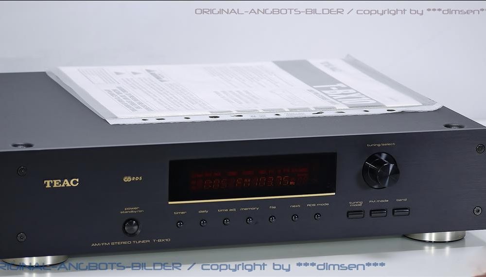 TEAC T-BX10 AM/FM 立体声数字调谐 收音头