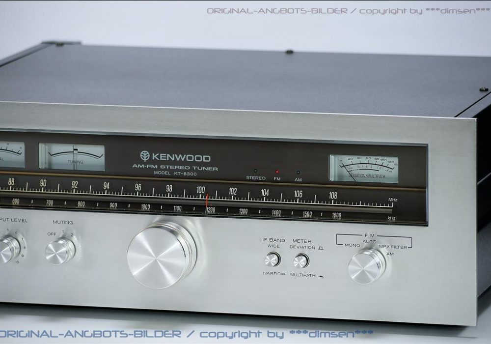 建伍 KENWOOD KT-8300 FM/AM 古典立体声收音头
