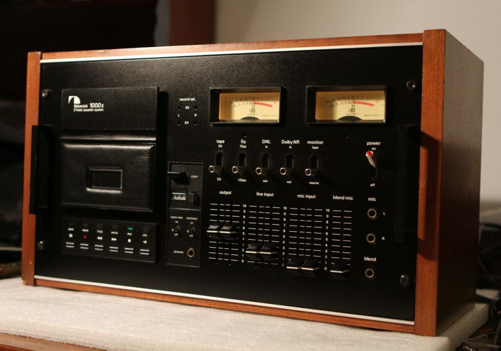 中道 NAKAMICHI 1000II 高级卡座