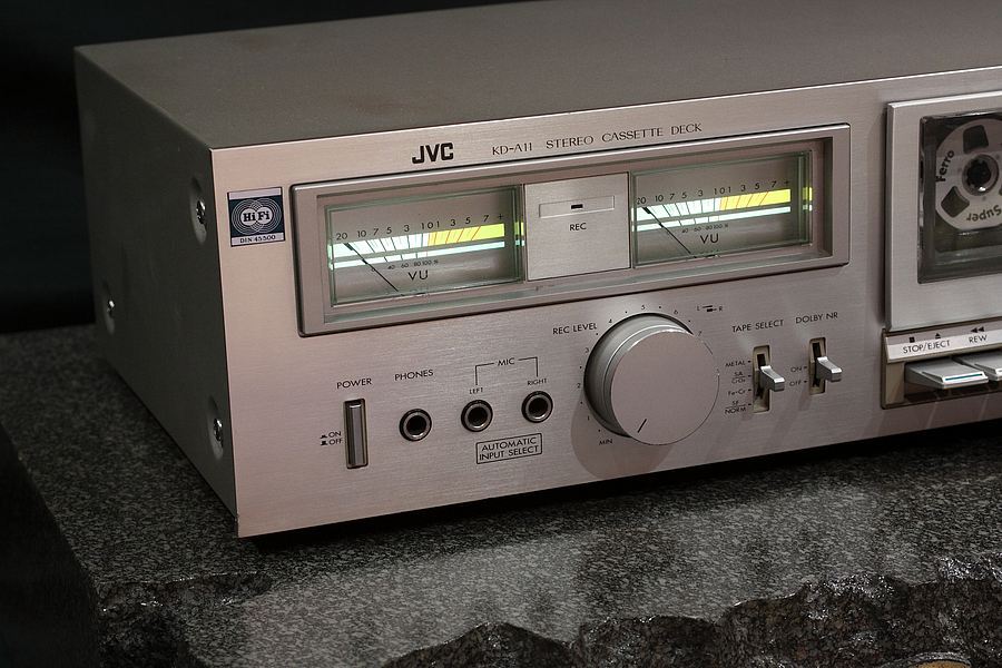 JVC KD-A11 双电平表 卡座