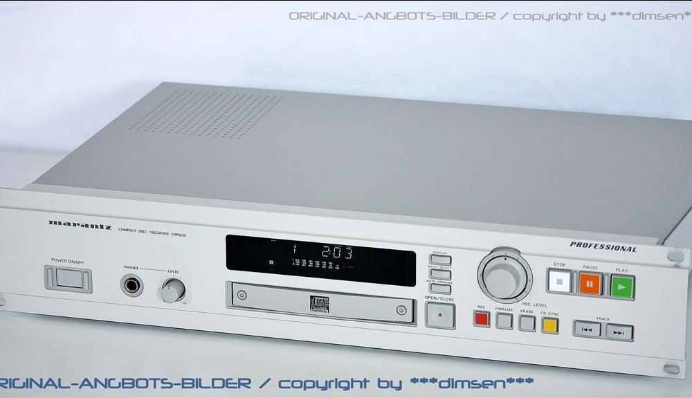 马兰士 MARANTZ CDR-630 专业级CD播放机