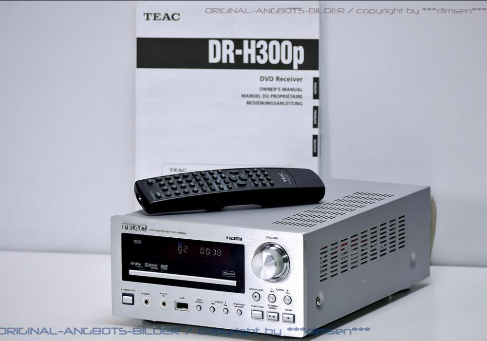 TEAC DR-H300P DVD/收音 桌面音响