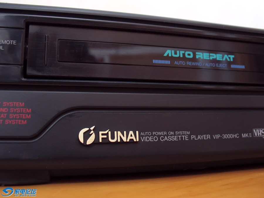 FUNAI VIP-3000HC KMII VHS 录像机 单放机