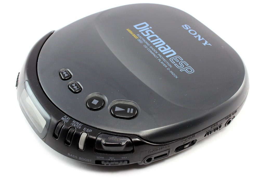 SONY Discman D-242CK 便携 CD Player ESP