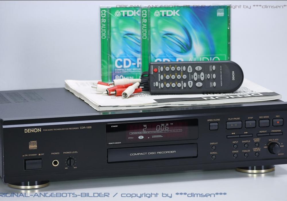 天龙 DENON CDR-1000 CD录音机
