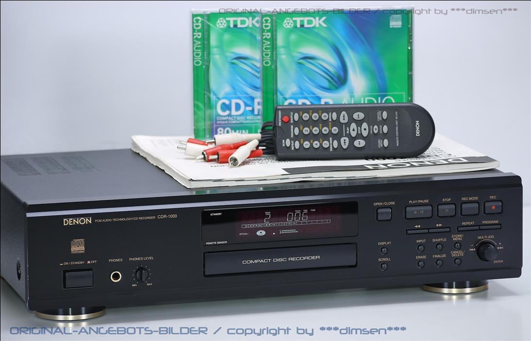 天龙 DENON CDR1000 CD录音机 Lark Club