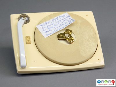 Miniature record player