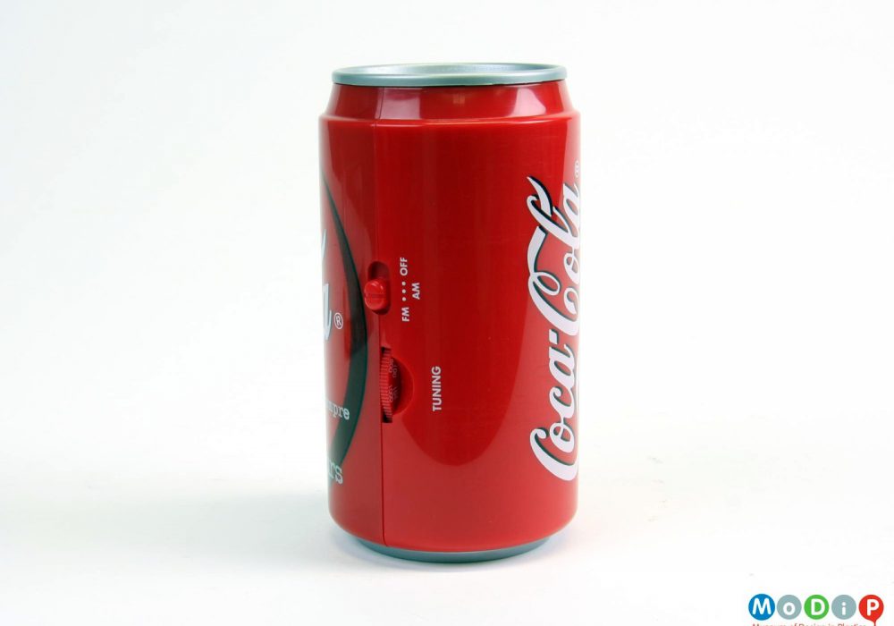 Coca-cola can radio