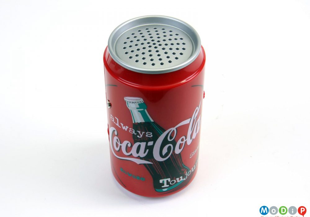 Coca-cola can radio