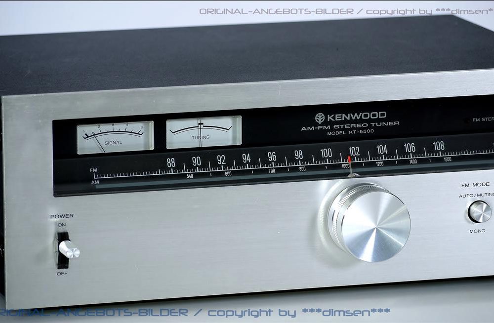 建伍 KENWOOD KT-5500 FM/AM 立体声收音头
