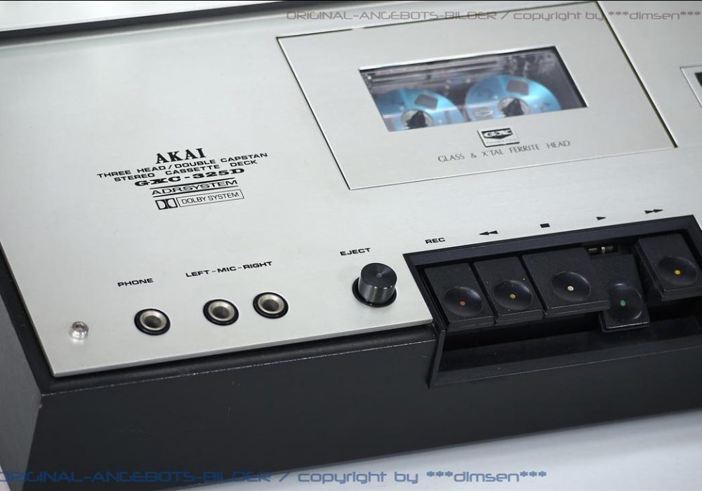 雅佳 AKAI GXC-325D 双表头古典卡座