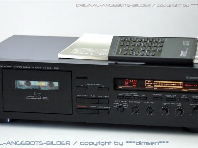 黑色雅马哈 YAMAHA KX-930 三磁头卡座