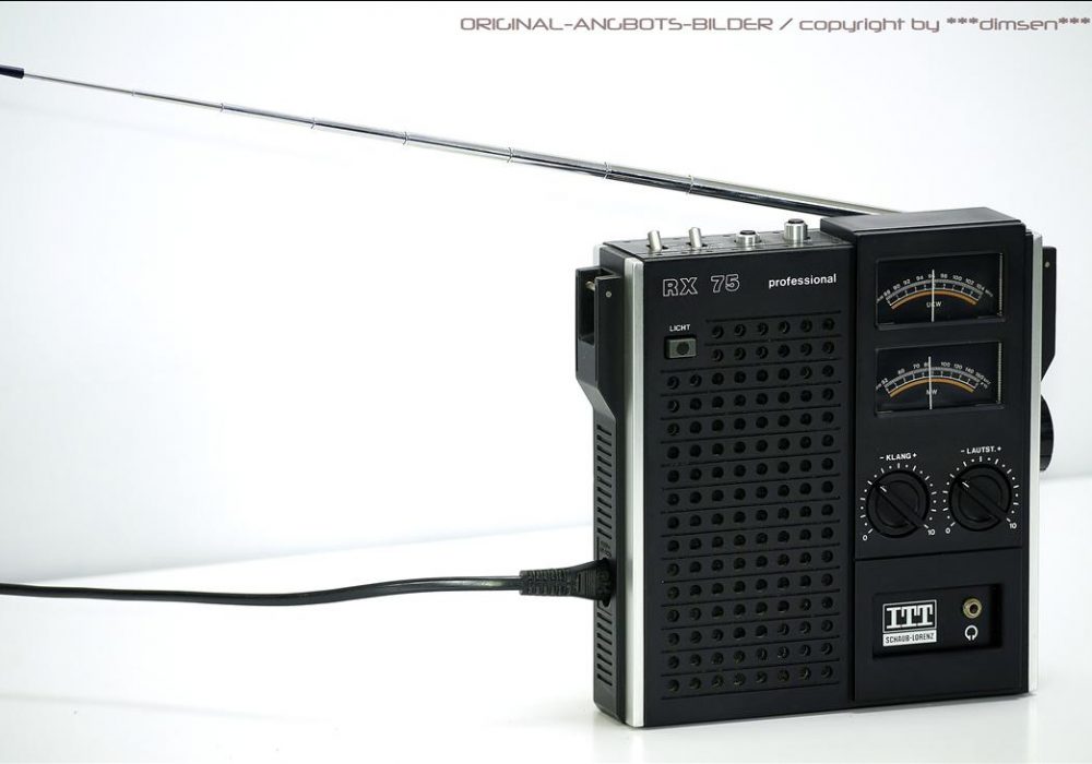 ITT RX75 便携收音机