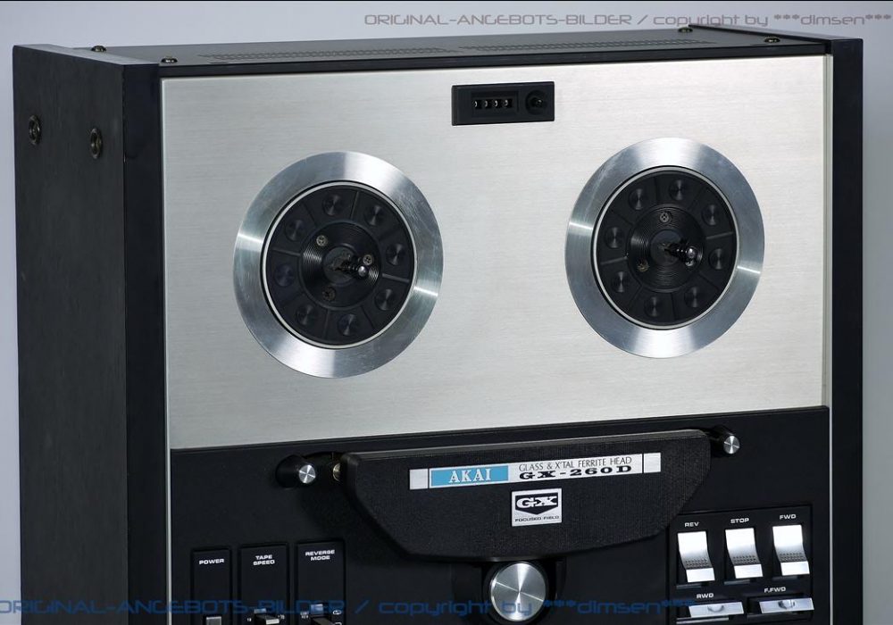 雅佳 AKAI GX-260D（蓝光VU表） 开盘机