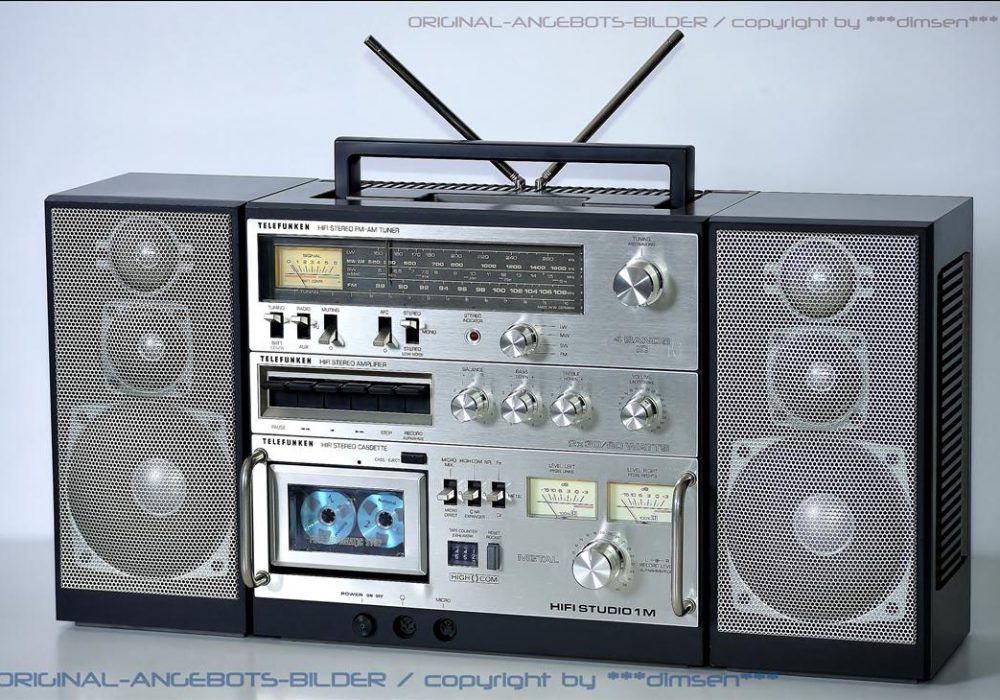 德律风根 Telefunken HIFI STUDIO 1M 大型组合式收录机