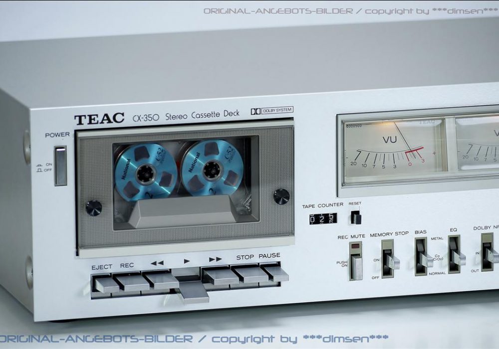 TEAC CX-350 双表头古典卡座