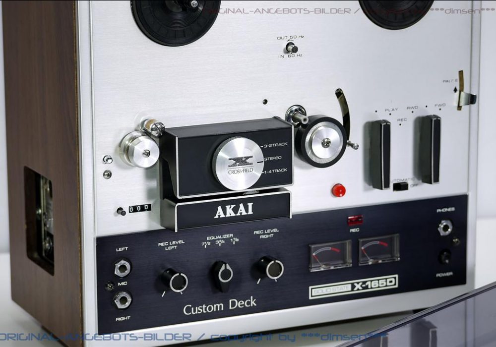 雅佳 AKAI X-165D 开盘机