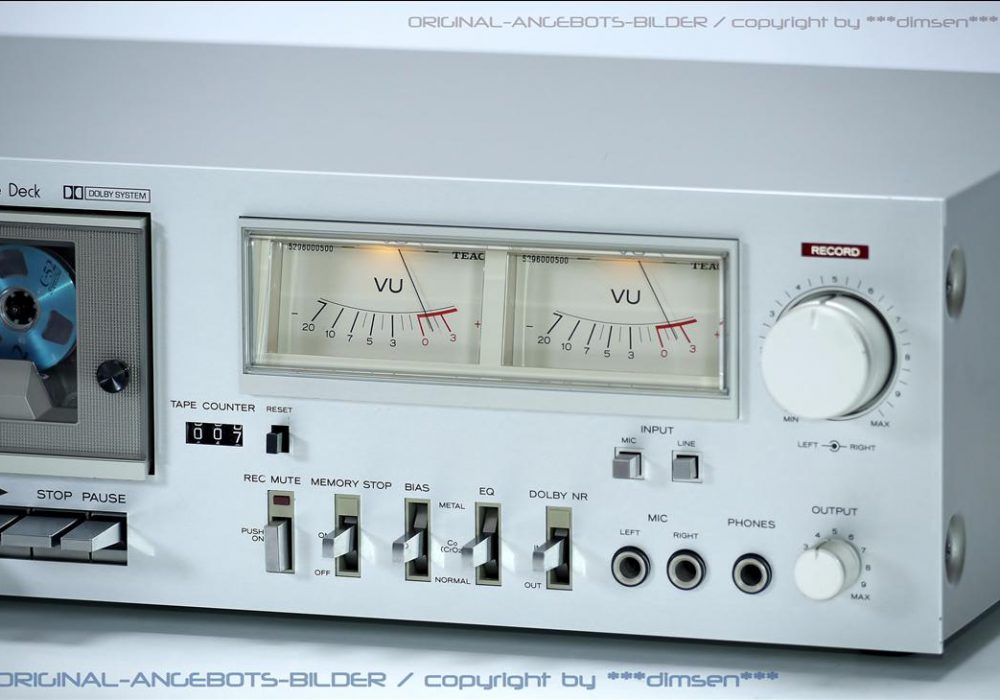 TEAC CX-350 双表头古典卡座