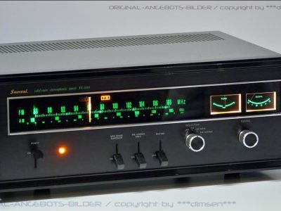 山水 SANSUI TU-999 FM/AM 双表头立体声收音头