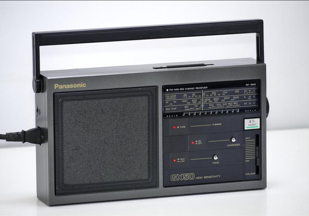 松下 Panasonic RF-1650J AM/FM/MW 三波段便携收音机