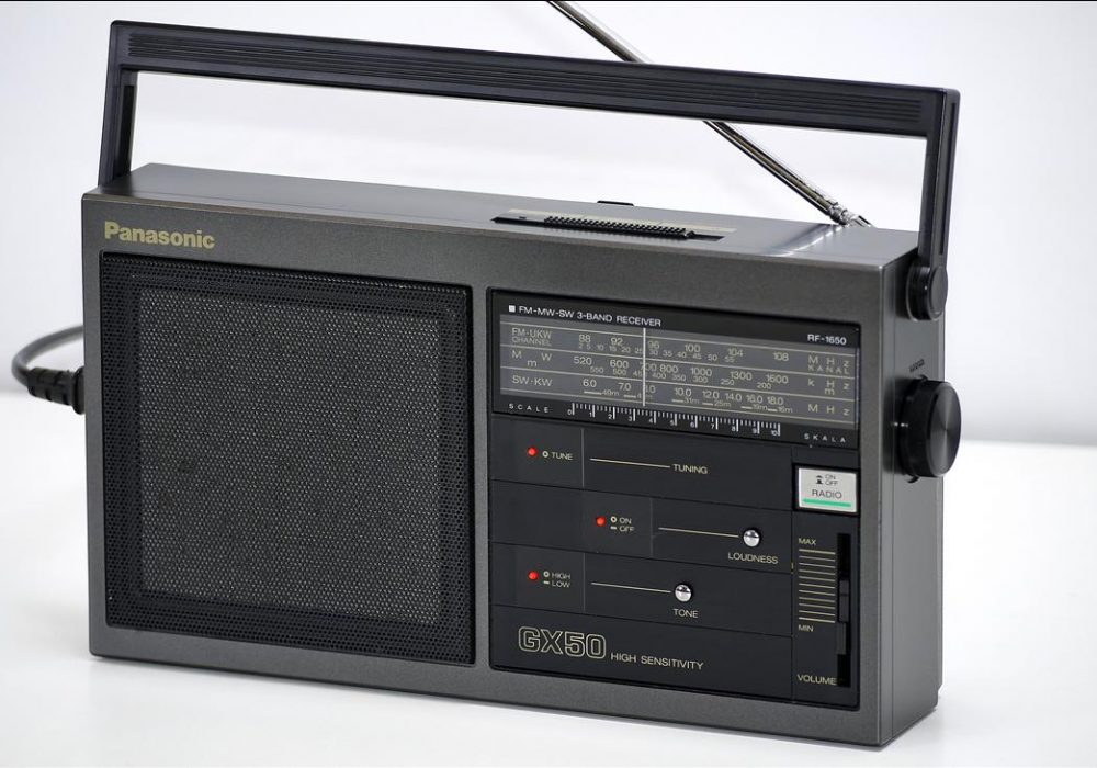 松下 Panasonic RF-1650J AM/FM/MW 三波段便携收音机