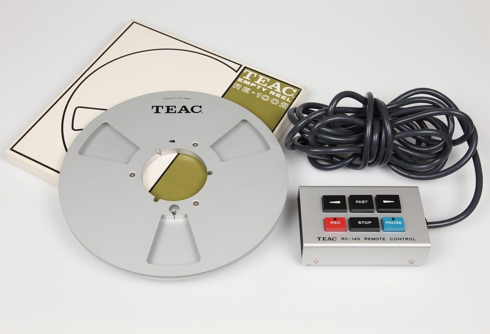 Teac A-6300 Blank Reel RE-1002 and Remote Control RC-140