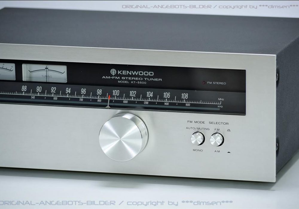 建伍 KENWOOD KT-5500 FM/AM 手调收音头