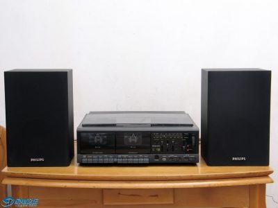飞利浦 F1180 黑胶唱机/双卡座/收音 组合音响