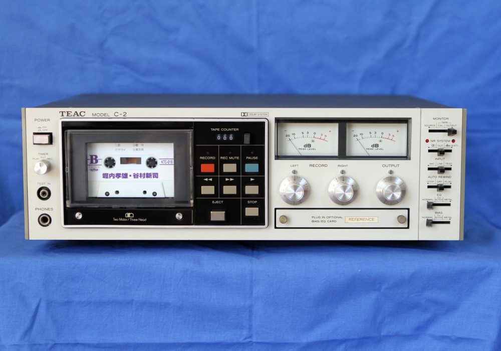 TEAC C-2 双表三磁头卡座