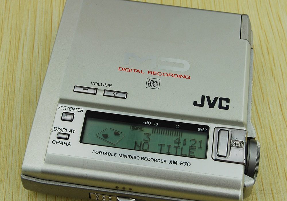 JVC XM-R70SL MD随身听