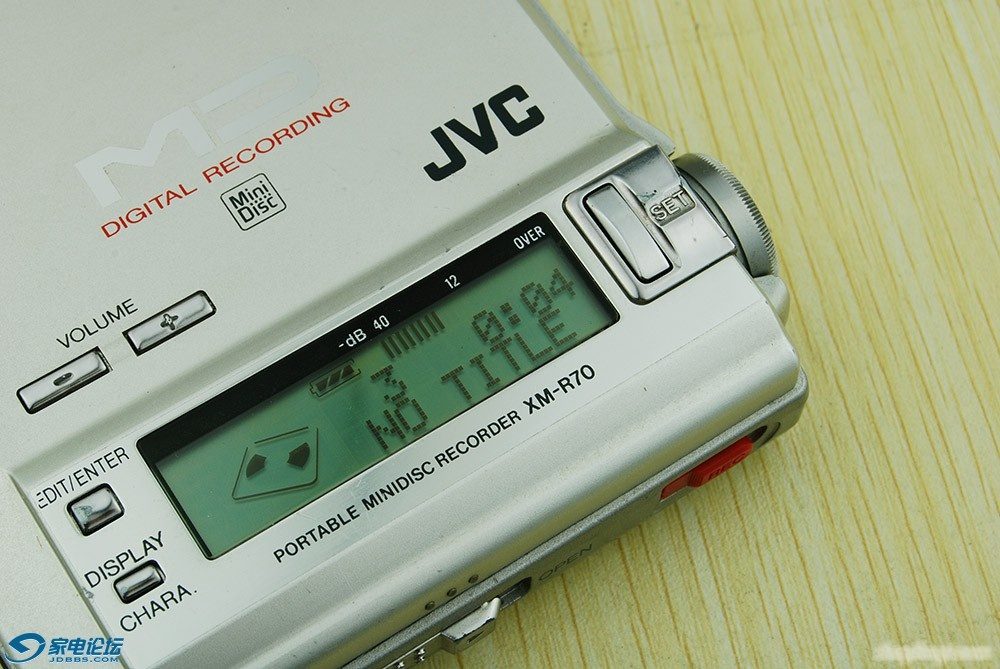 JVC XM-R70SL MD随身听