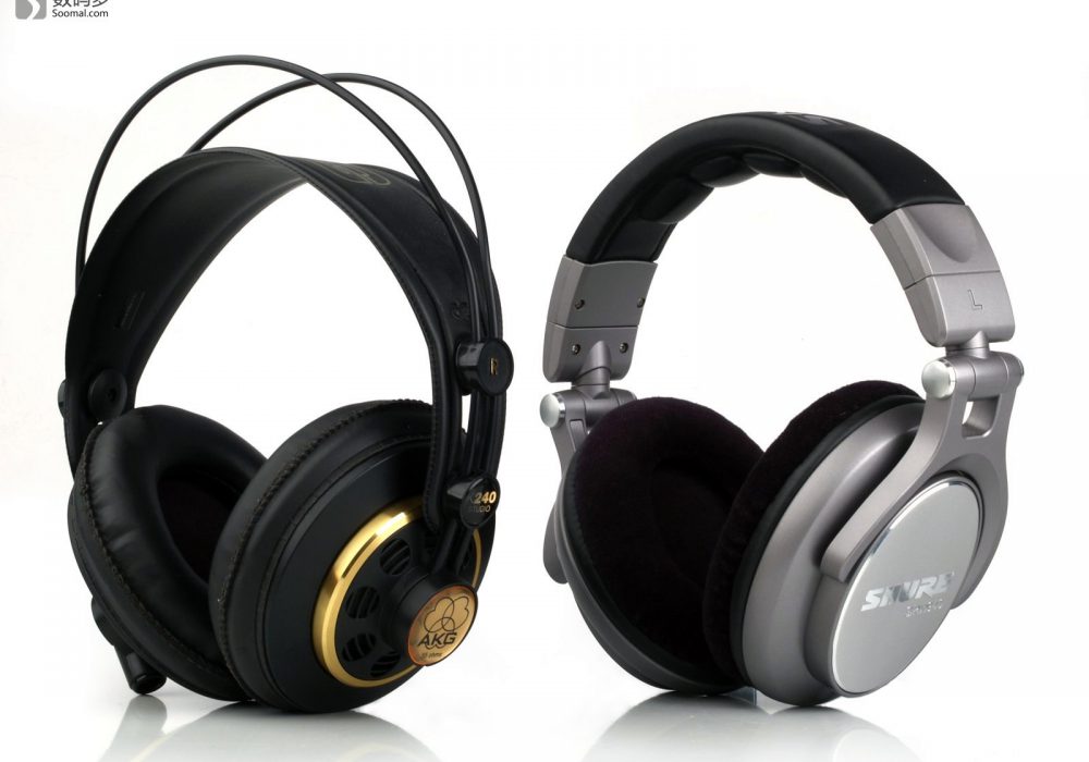 Shure 舒尔 SRH940头戴式耳机 - 和AKG K240S比较