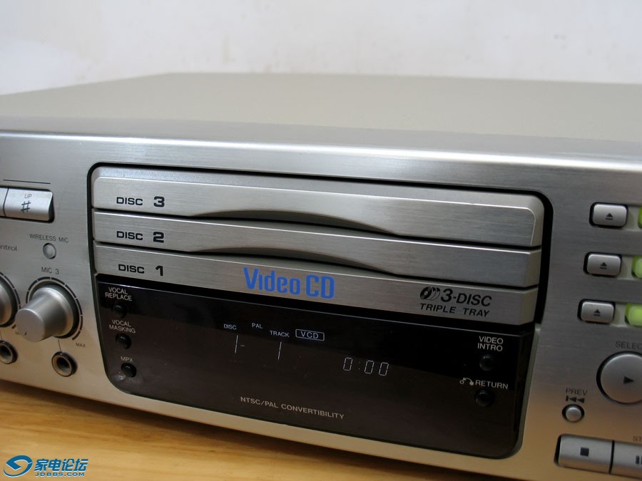 JVC XL-MV5 三碟连放 VCD机
