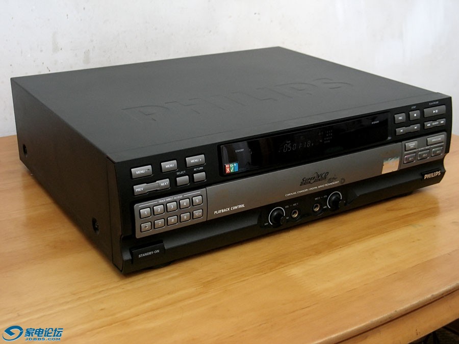 飞利浦 PHILIPS CDC999V 三碟连放超级VCD机