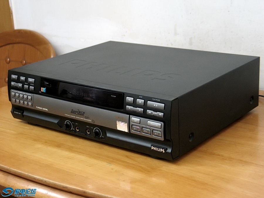 飞利浦 PHILIPS CDC999V 三碟连放超级VCD机