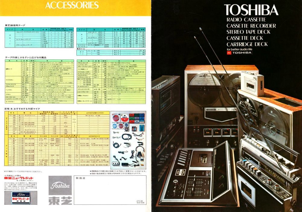 TOSHIBA 1973年（昭和48年）