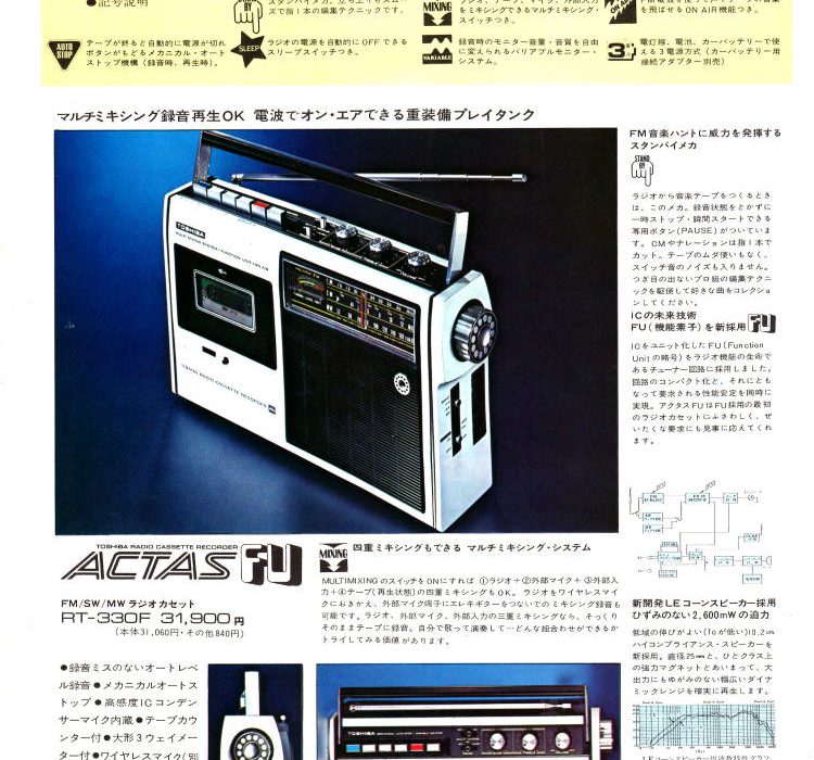 TOSHIBA 1973年（昭和48年）