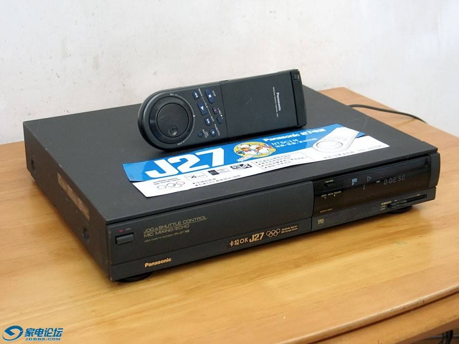 松下 Panasonic NV-J27MC VHS 录像机