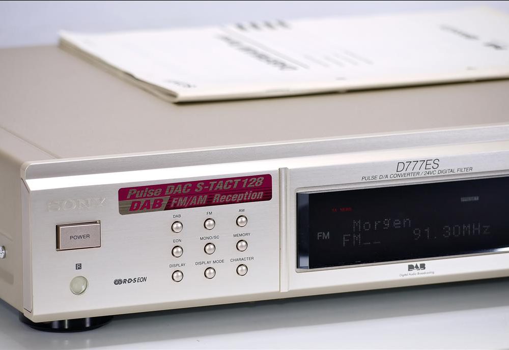 索尼 SONY ST-D777ES DAB/FM/AM 高级数字调谐器 收音头