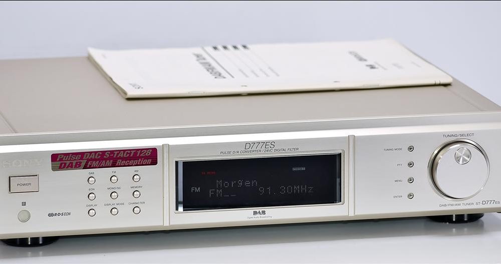 索尼 SONY ST-D777ES DAB/FM/AM 高级数字调谐器 收音头
