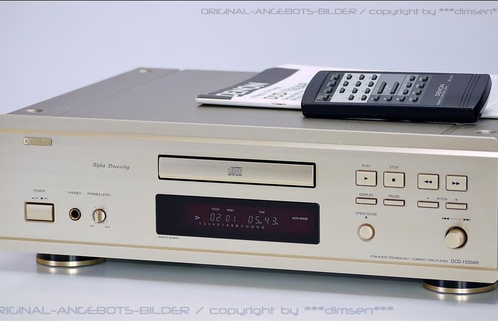 天龙 DENON DCD-1550AR CD播放机