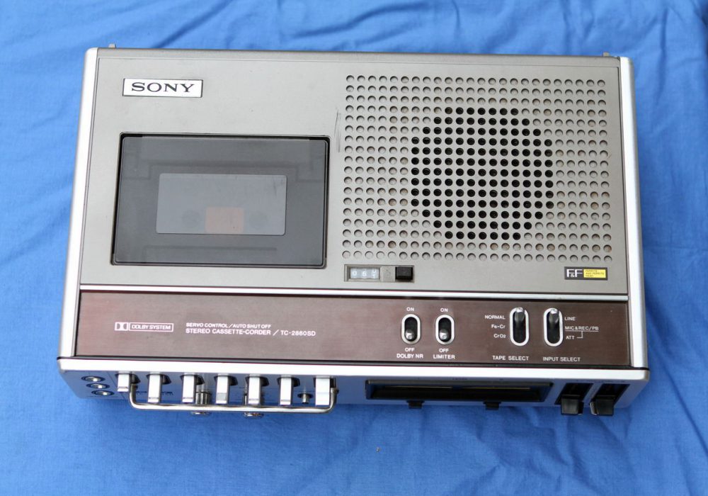 索尼 SONY TC-2860SD 磁带机 背包机