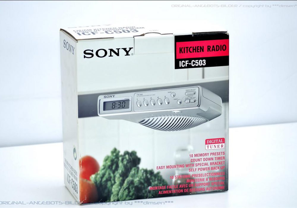 索尼 SONY ICF-503 厨房收音机