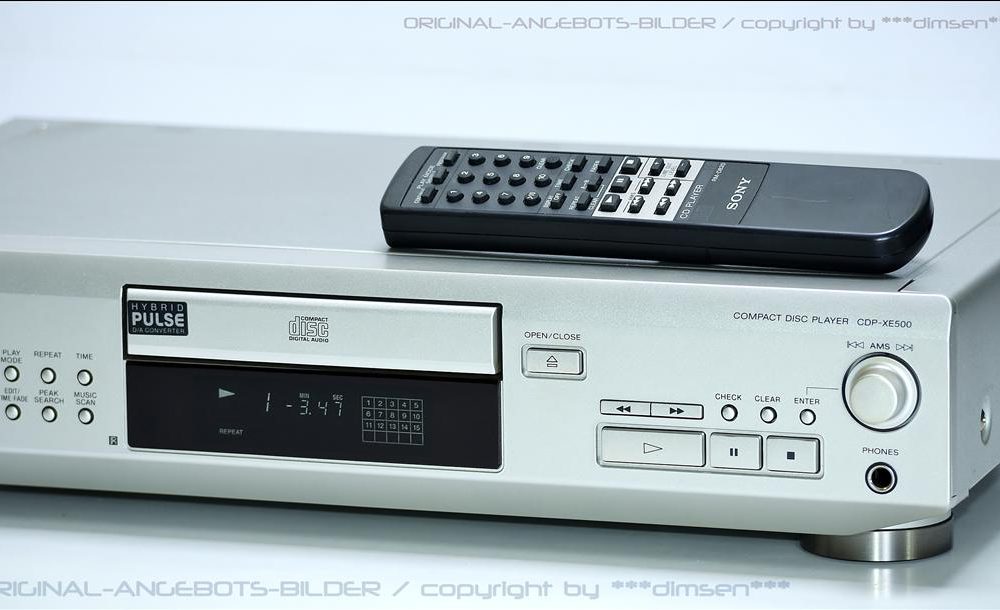 索尼 SONY CDP-XE500 CD播放机