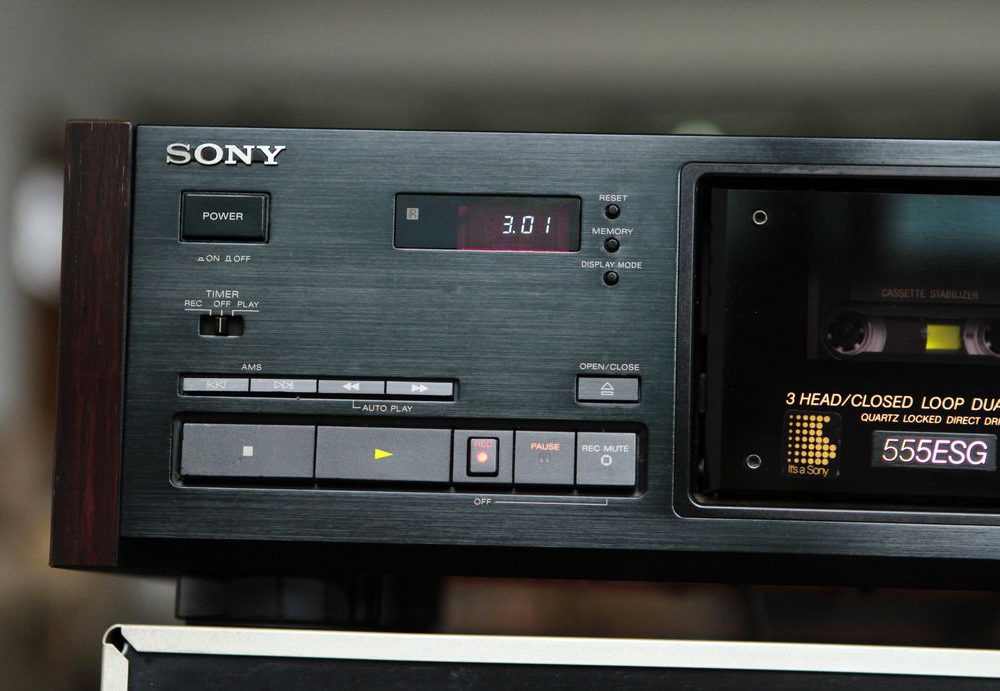 索尼 SONY TC-K555ESG 经典3磁头卡座