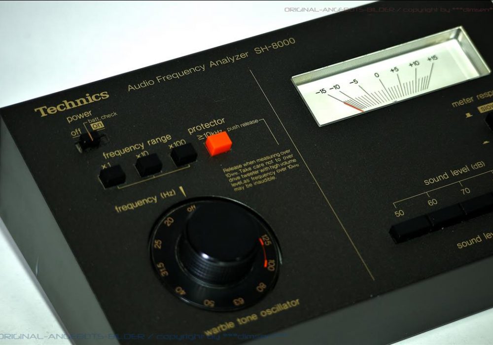 松下 Technics SH8000 音频分析仪