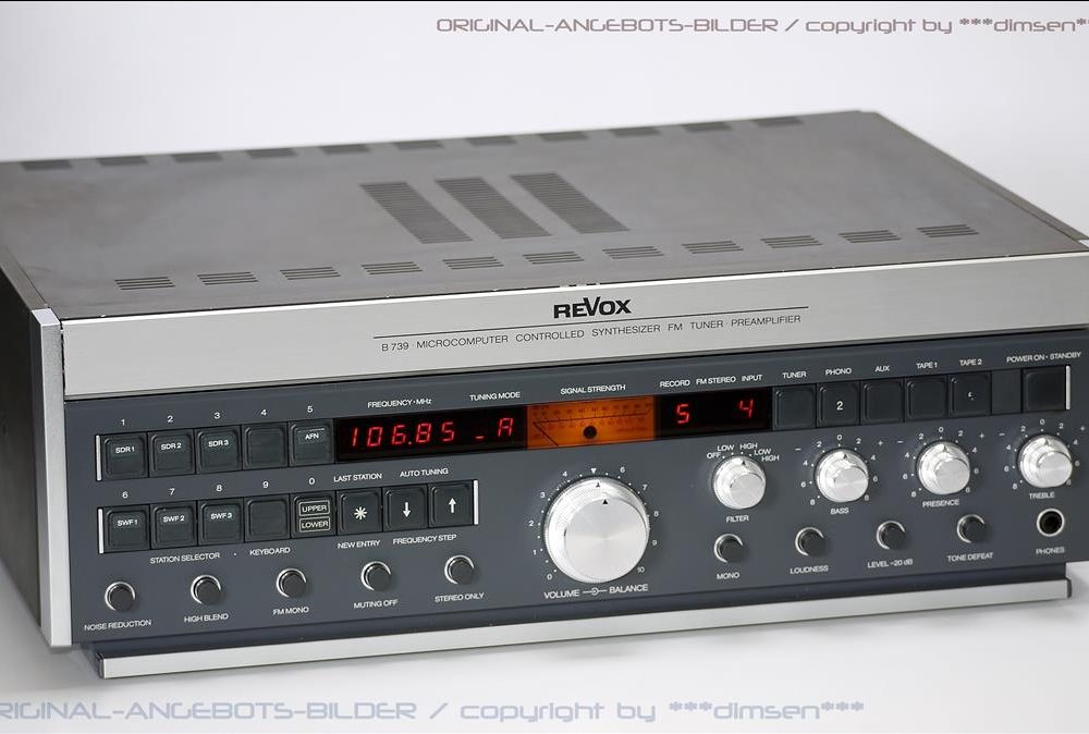 REVOX B739 FM收音头/前级放大器