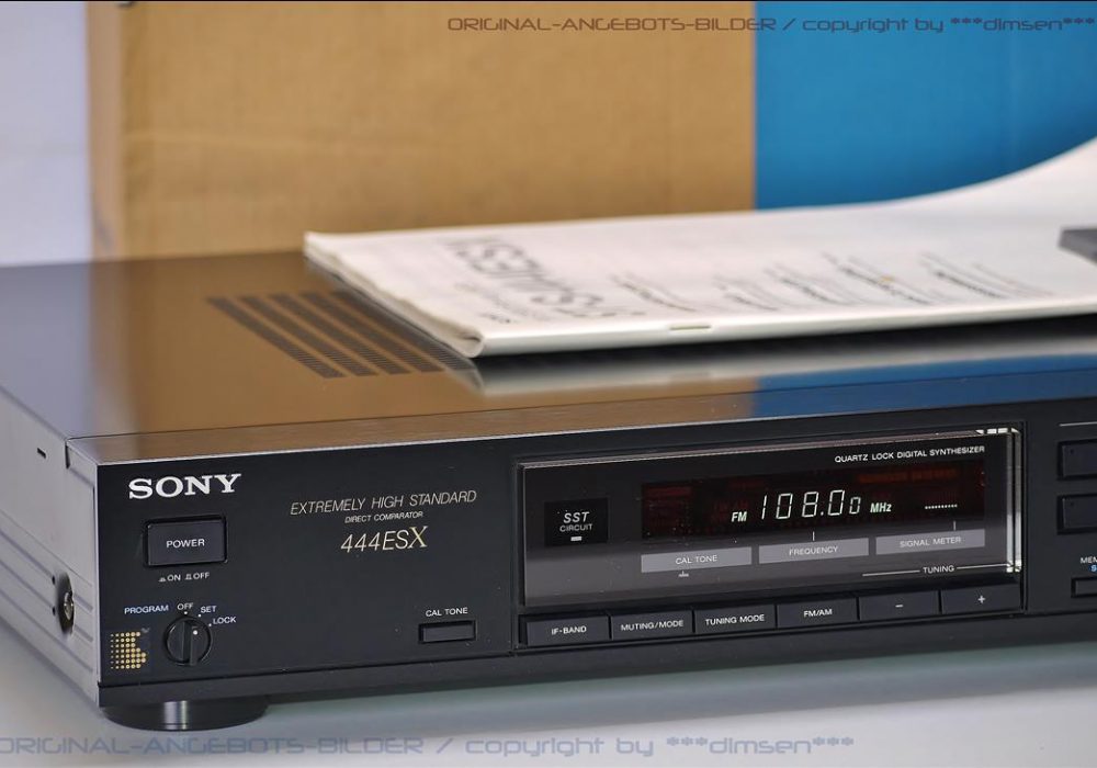 索尼 SONY ST-S444ESX FM/AM 数字调谐收音头