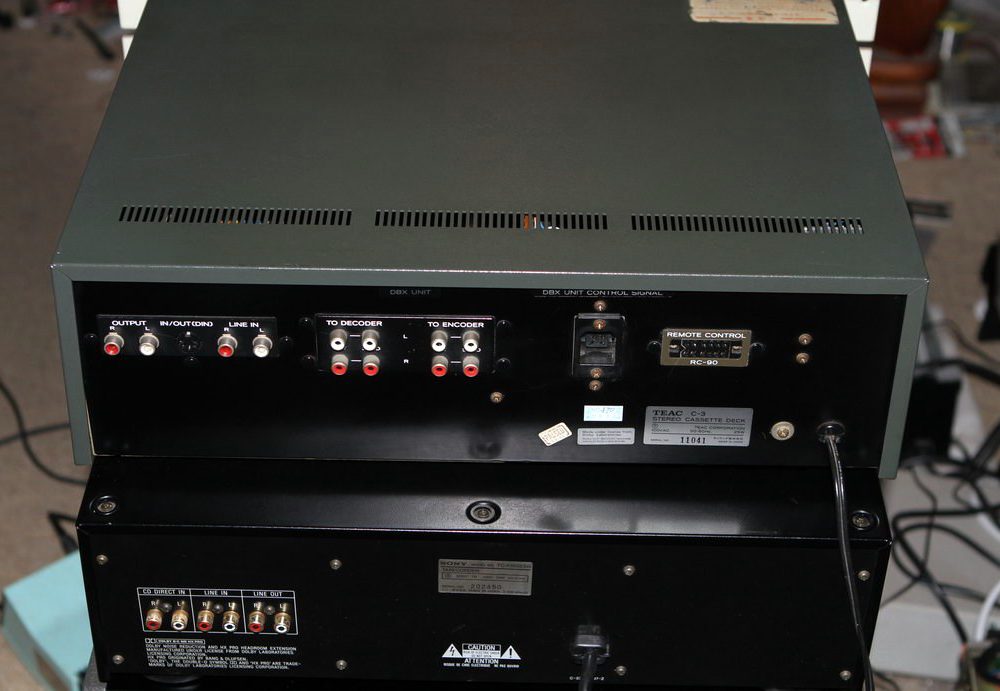 TEAC C-3 双表头三磁头卡座